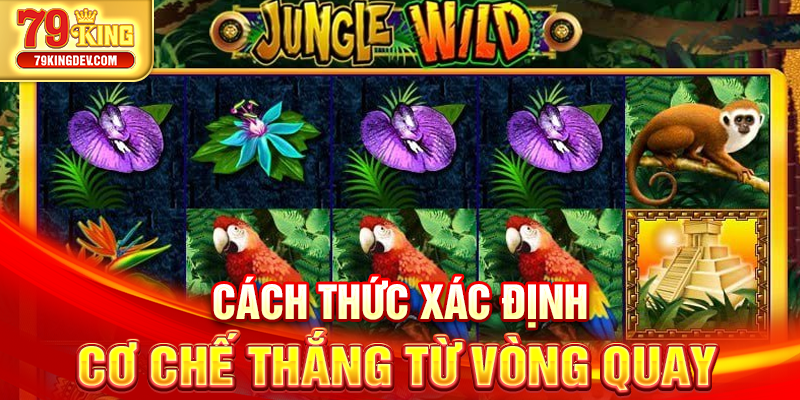 Cách thức xác định cơ chế thắng từ vòng quay
